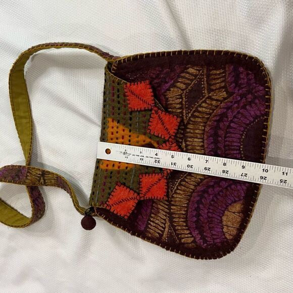 Rising Tide Wool Boho Shoulder Bag - Picture 7 of 7